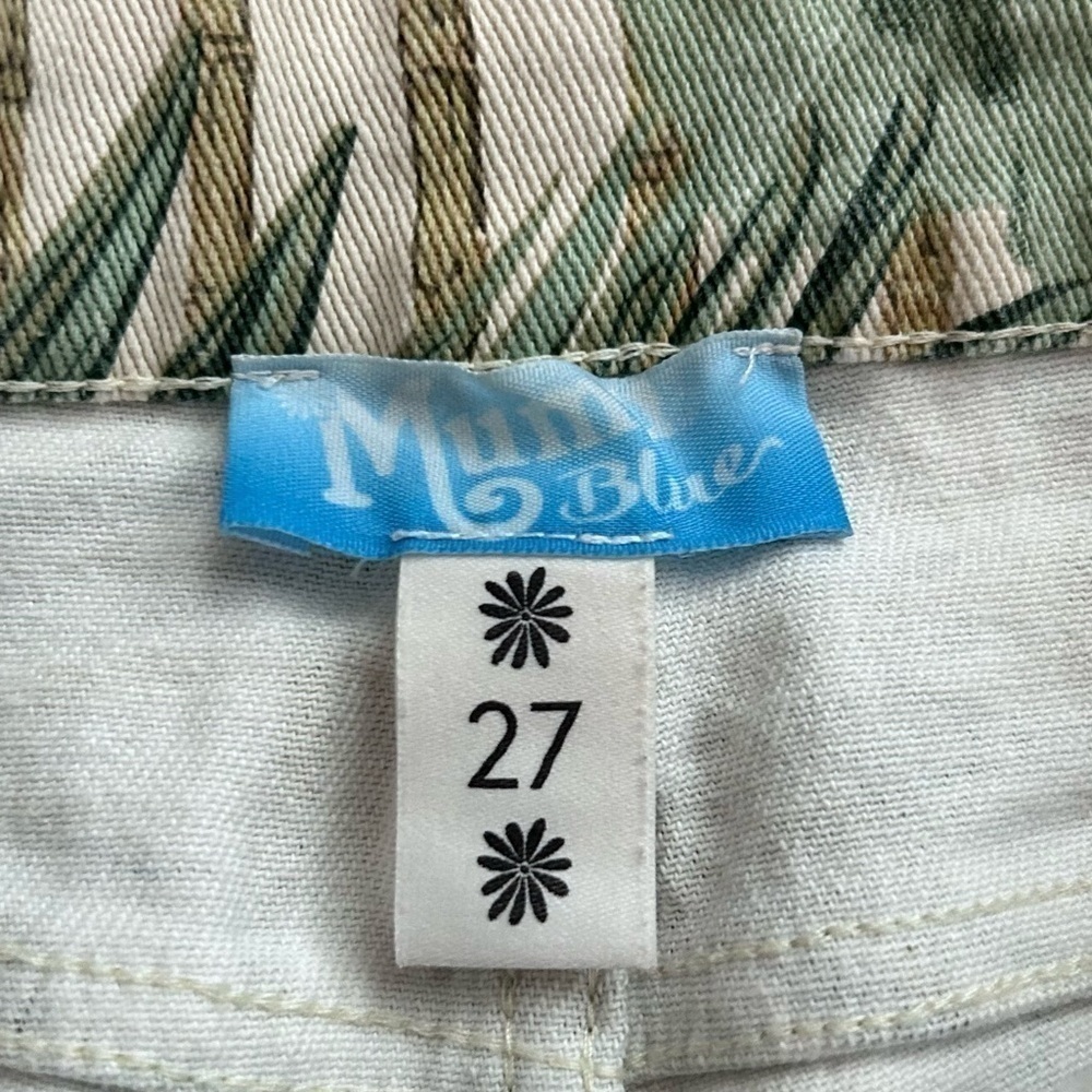 Show Me You Mumu Women’s Cropped Hawn Trouser in Bamboo Palm Sz 27 - Picture 8 of 9